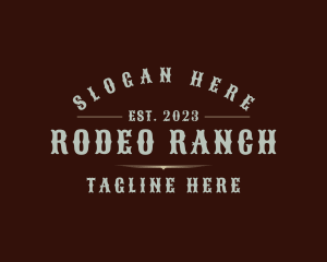 Rustic Rodeo Business logo design