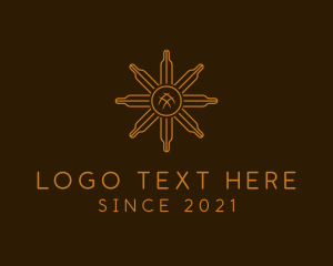 Minimalist - Bread Rolling Pin logo design