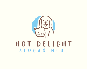 Dog Cat Pet logo design