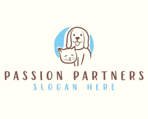 Dog Cat Pet logo design