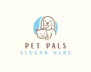 Dog Cat Pet logo design