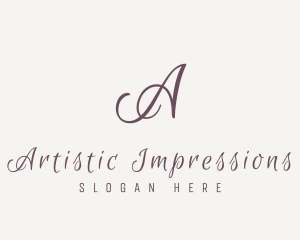 Cursive Elegant Script logo design