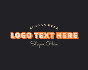 Casual Retro Business Logo