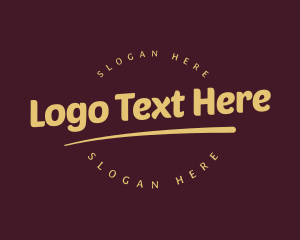 Handcrafted Pub Business Logo