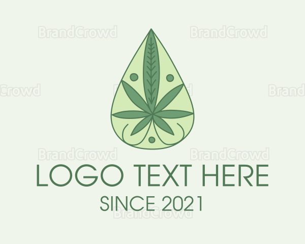 Green Weed Oil Logo
