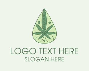 Green Weed Oil  Logo