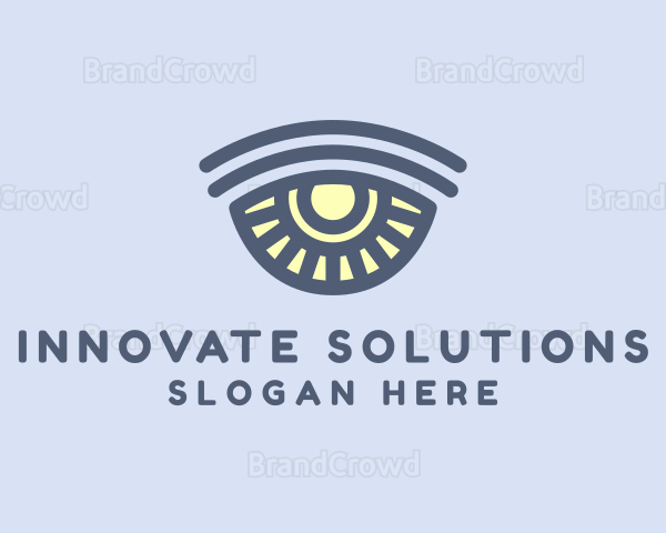 Visual Surveillance Eye Logo