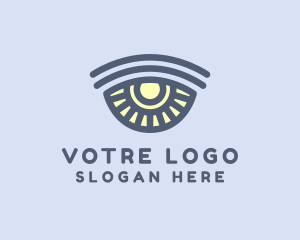 Visual Surveillance Eye  Logo