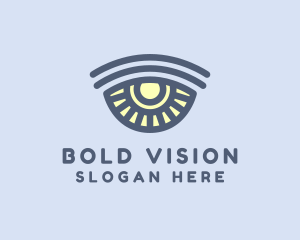 Visual Surveillance Eye  logo design