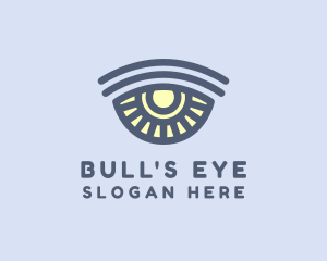 Visual Surveillance Eye  logo design