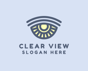 Visual Surveillance Eye  logo design