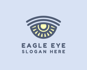 Visual Surveillance Eye  logo design