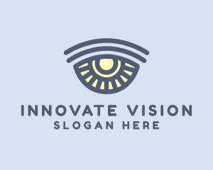 Visual Surveillance Eye  logo design