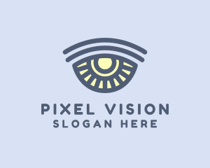 Visual - Visual Surveillance Eye logo design