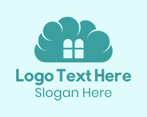 Place - Teal Cloud Home logo design