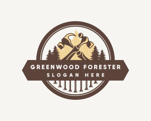 Forest Carpentry Workshop logo design