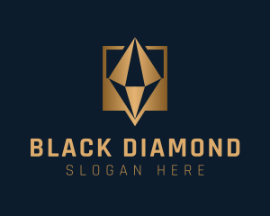 Gold Diamond Consultant logo design