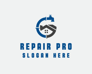 Pipe Repair Faucet logo design