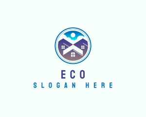 House Roof Property Logo