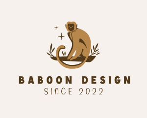 Jungle Wild Monkey logo design