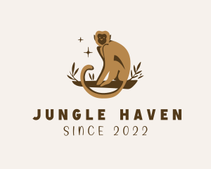 Jungle Wild Monkey logo design