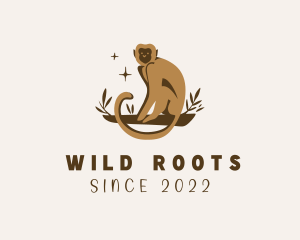 Jungle Wild Monkey logo design