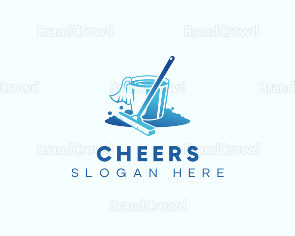 Cleaning Mop Station Logo