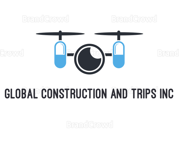 Capsule Drone Camera Logo