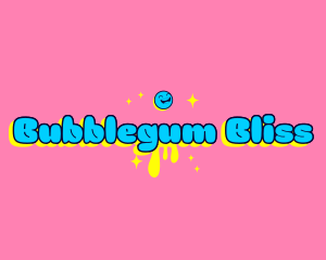 Bubblegum - Retro Sweet Baking logo design