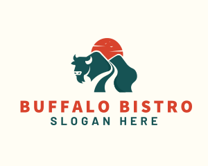 Buffalo Mountain Nature logo design