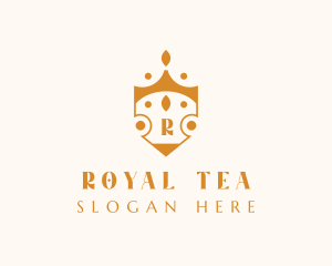 Royal Deluxe Shield logo design