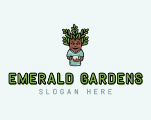 Tree Planting Garden logo design