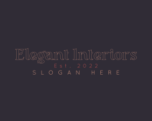 Elegant Business Lettermark logo design