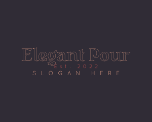 Elegant Business Lettermark logo design