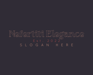 Elegant Business Lettermark logo design