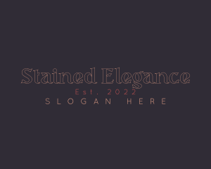 Elegant Business Lettermark logo design