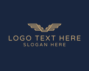 Agency - Premium Wings Business logo design