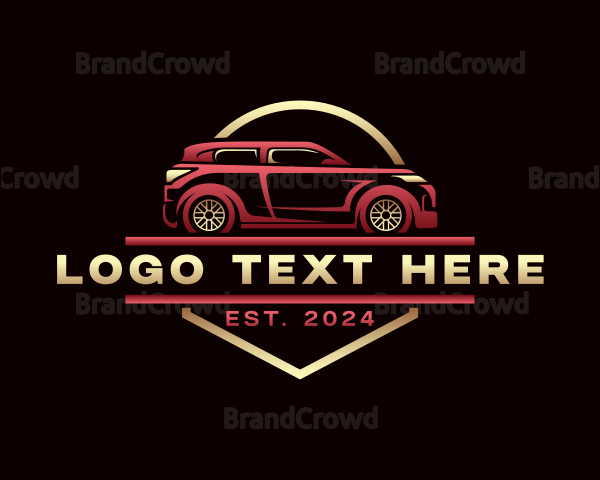 Automobile Detailing SUV Logo