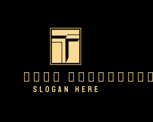 Business - Elegant Business Letter T logo design