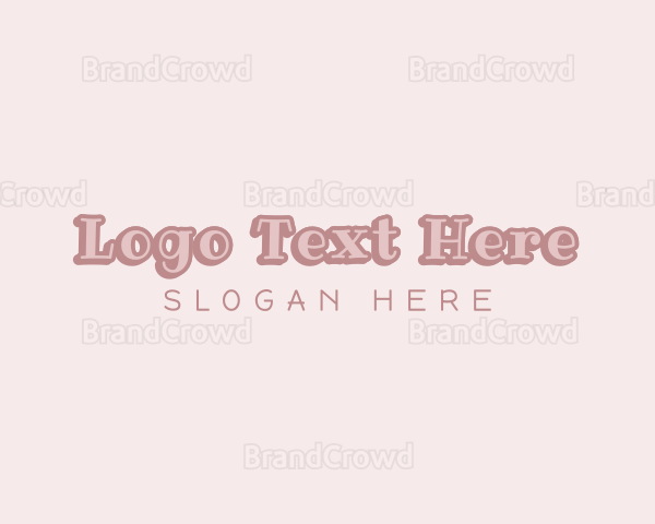 Feminine Playful Business Logo