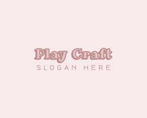 Feminine Playful Business logo design