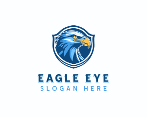 Patriot Eagle Shield logo design