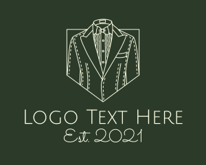 Menswear - Retro Men Fashion logo design