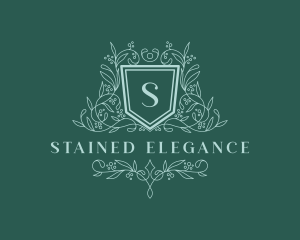 Stylish Floral Vines logo design