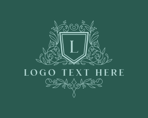 Lettermark - Stylish Floral Vines logo design
