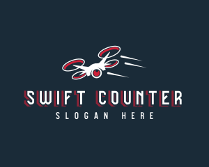 Swift Security Drone logo design