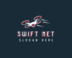 Swift Security Drone logo design