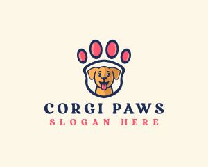 Paw Puppy Vet logo design