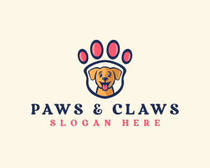 Paw Puppy Vet logo design