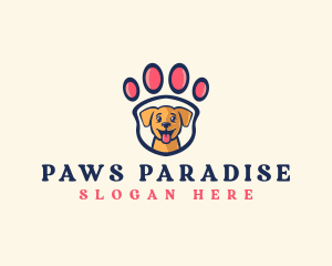 Paw Puppy Vet logo design